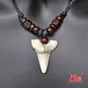 1PC Hawaii Surfer Jewelry Handmade Imitation Shark Teeth Pendant New Zealand Maori Tribal Bone Choker WoMen's Men's Necklace