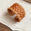 Hand Ring Ethnic Style Bangle Handmade Bohemian Braided Bracelet Rattan Woven Bracelet  Vacation