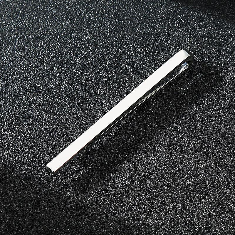 Simple  Tie Clips Men'S Metal Necktie Daily Business Wedding Ceremony Tie Clip Pin Men Party Jewelry Accessories Gift