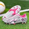 Children's football shoes Velcro broken nails medium and large children's men's and women's long nails lightweight shock absorption grass training 