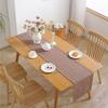 Changbaosen Solid Color Linen Table Runner