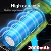 Dual Light XHP70 Dive Torch IPX8 Waterproof Professional Diving Flashlight 18650 Magnetic Slide Switch Rechargeable Scuba Lamp