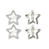 12pcs Star Shape Hair Clip Carnival Photography Hairpin for Woman Girls Dopamine Look Bangs Taking Photo Anti Slip