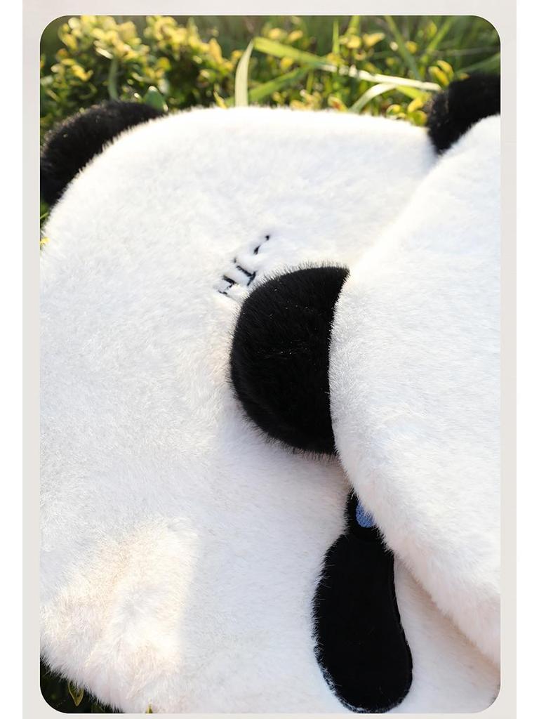 Winter Plush Cute Cartoon Car Seat Cushion - High-End Interior Accessory