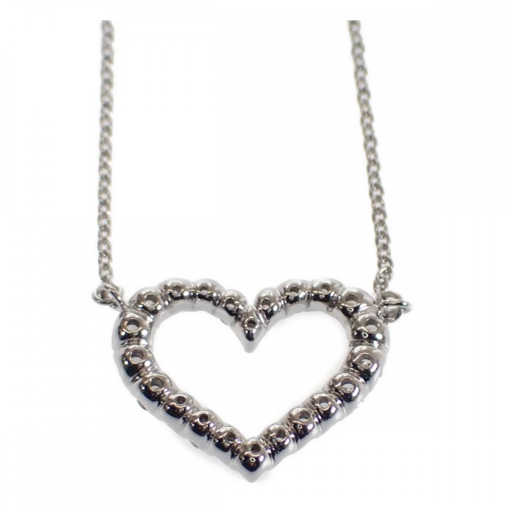 no brand  Necklace K18 white gold Women