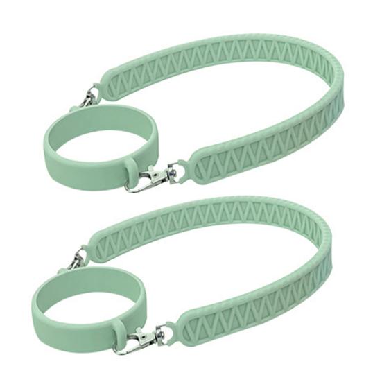 2ks silikonový popruh na láhve na vodu Držák na vodu s dlouhou životností Nastavitelný protiskluzový popruh