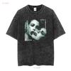 Bloody Kisses T-shirt Type O Negative Vintage Album Inspirerad 90-tals Gotisk Metal Fan Merchandise långa eller korta ärmar vintage Tvättad