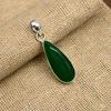 Green Onyx Gemstone 925 Sterling Silver Jewelry Handmade Pendant For Thanksgiving