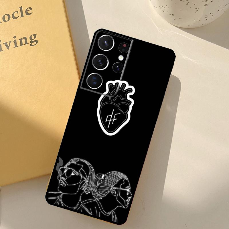 

PNL QLF Rapper Singer Phone Case For Samsung Galaxy S25 Ultra S20 S21 S22 S23 S24 S9 S10 Plus S25 FE Cover Shell Galaxy S24