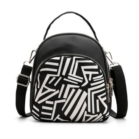 Three-purpose Ladies Shoulder Multi-Purpose Mini Small Backpack Oxford Cloth Messenger Bag