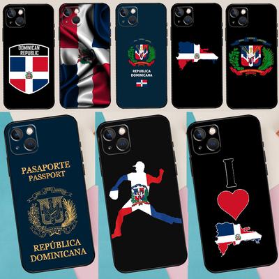 Dominican Republic Flag Phone Case For iPhone 16 Pro Max 11 14 15 17 Pro Max Plus 12 13 Mini 16e 17 Air Back Cover