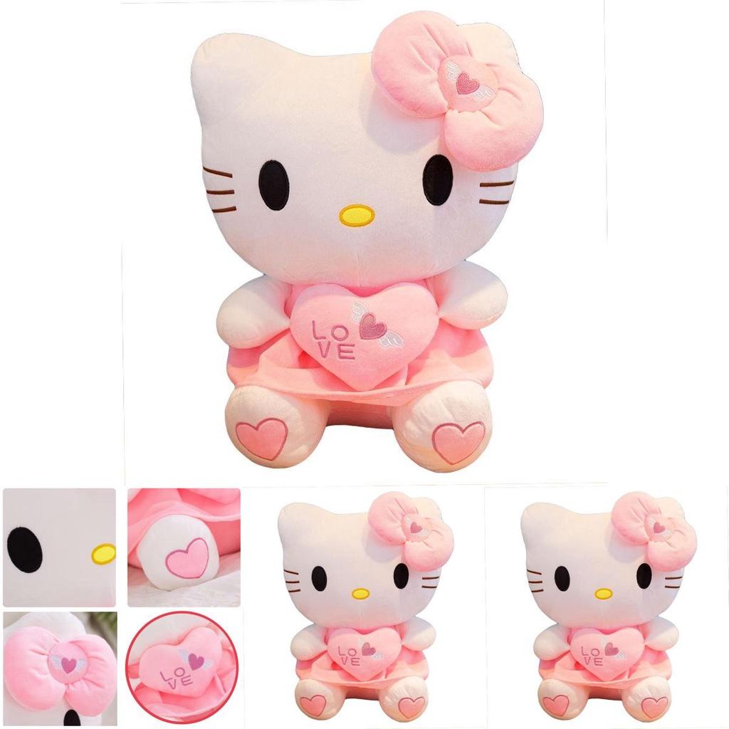 Adorable Hello Kitty Kawaii Toy Lovely Filled Pillow Soft Plush Doll Perfect Children Gift