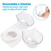 HOOPET Pet Bowl Non-slip Double Cat Bowl Dog Bowl With Raised Stand Food Water Feeder For Cats For Dogs Pets Supplies