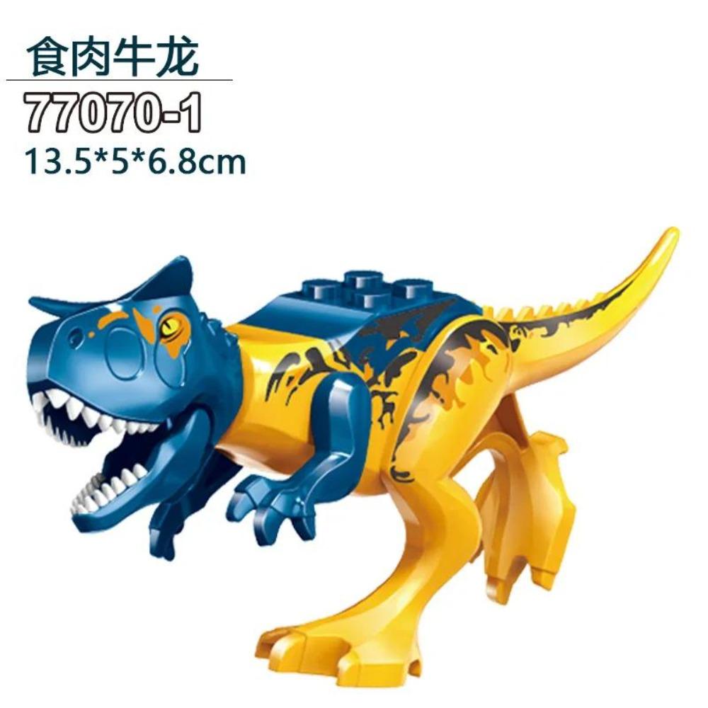 Dinosaur Jurassic World Tyrannosaurus Rex Velociraptor Tyrannosaurus Building Blocks Animal Toys Building Blocks Children's Gift