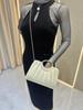 Elegant Pleated Evening Crossbody & Handbag for Weddings and Parties
