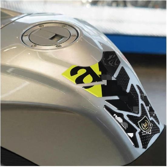 Fuel Tank Sticker 3D Fuel Tank Pad Sticker Motorcycle Protector Decal Accessories for Aprilia Rs660 RSV4 APR Tuono V4 RS 50 125 150 Shiver750 900