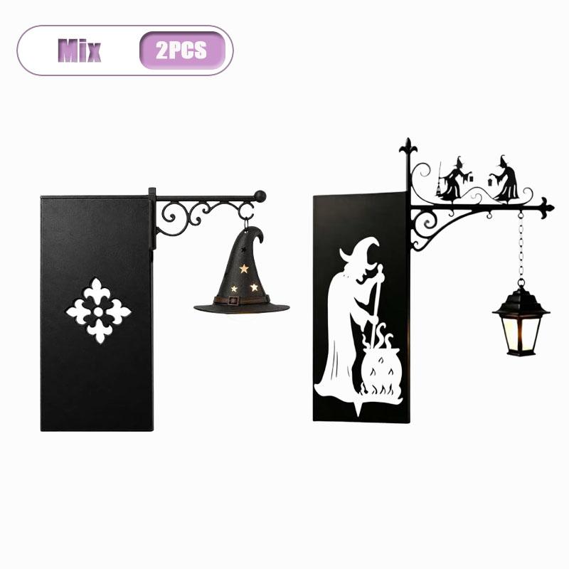 1-5PCS Ghost Bookshelf Lantern Vintage Mini Reading Lamp Resin Hanging Shelf Light for Library Cozy Halloween Display