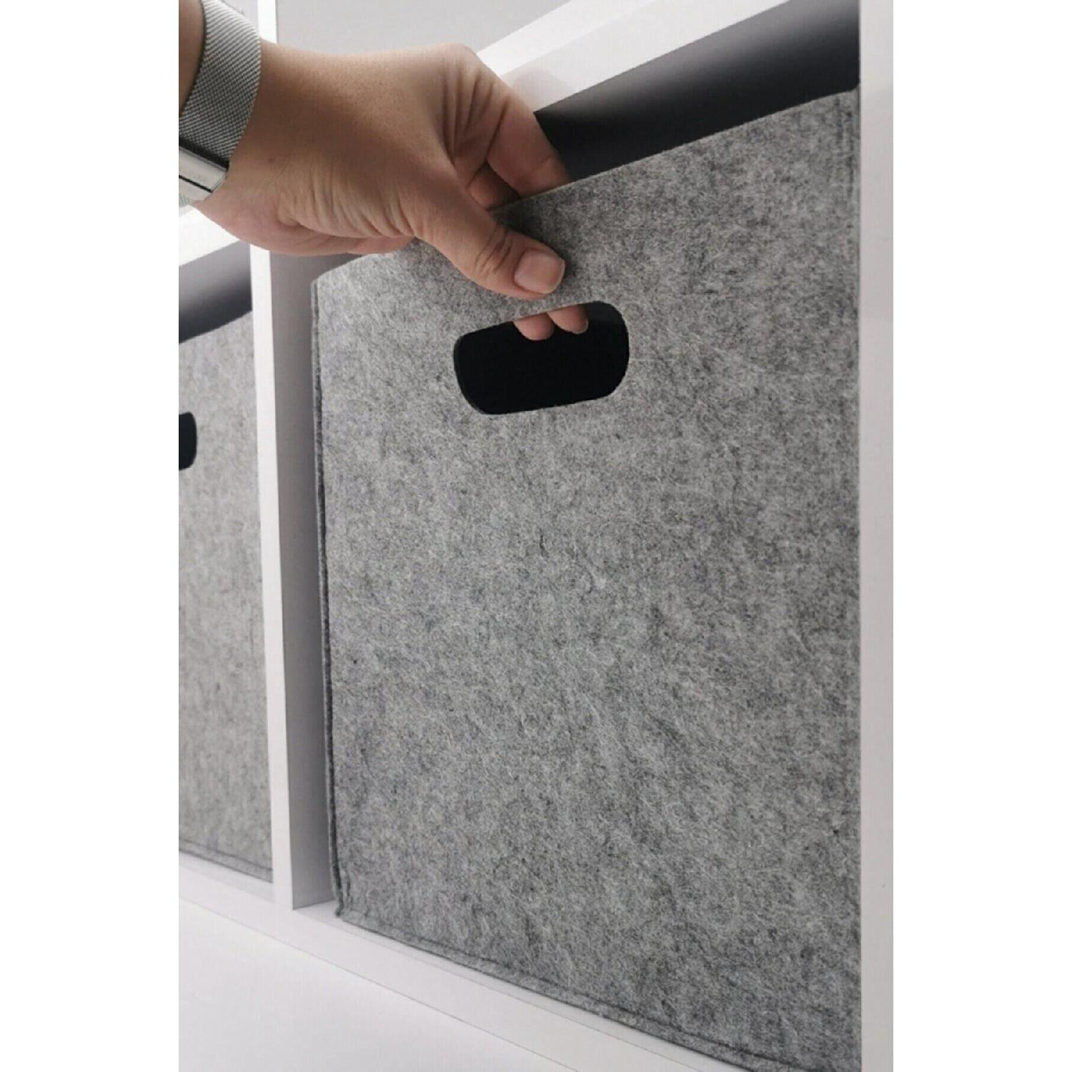 

Многоцелевой органайзер из фетра Органайзер для шкафа серый