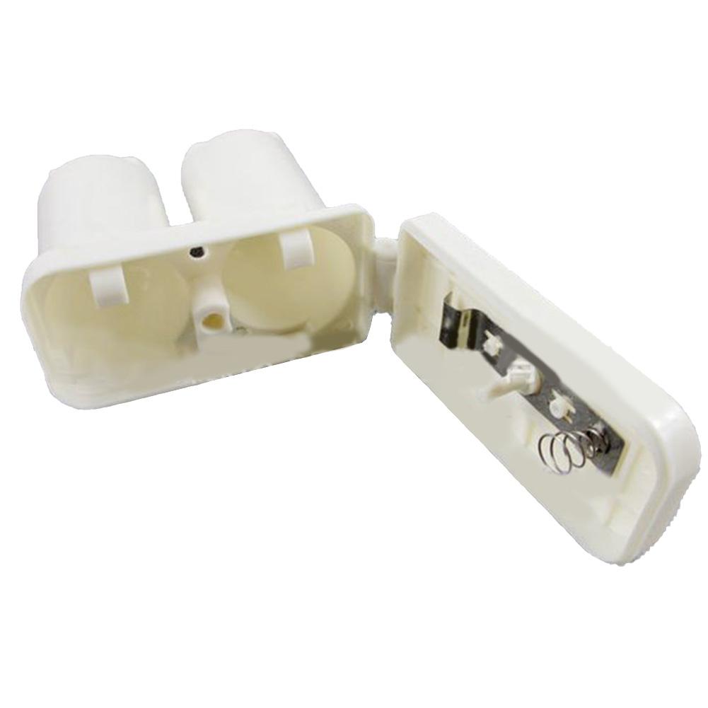 ABS Plastic Double Battery Box for Gas Flue Water Heater 2 D Batteries