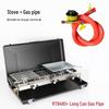 OEING Portable Folding Camping Stove & BBQ Grill