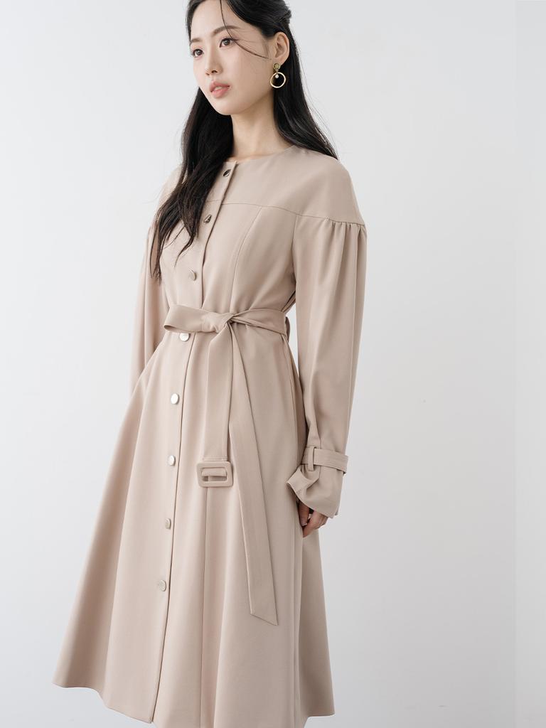 Dear Ryu For Classic Dress #Navy