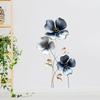 Large Four Leaf Clover Wall Stickers for Bedroom Living Room Home Decor Vinyl Decals Self Adhesive Removable Floral Stickers for Walls