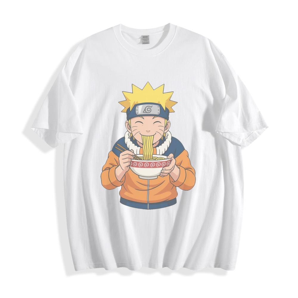 Naruto Uzumaki Ramen T-Shirt - Hungry Ninja Hero Design Unisex Tee