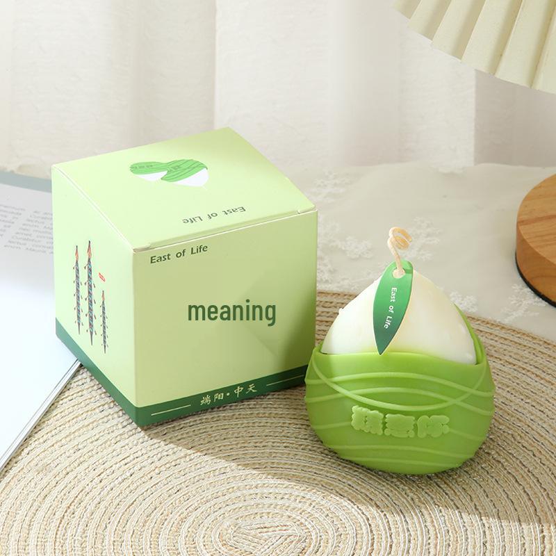 Dragon Boat Festival Zongzi Scented Candle Set: Creative Birthday Gift & Company Souvenir
