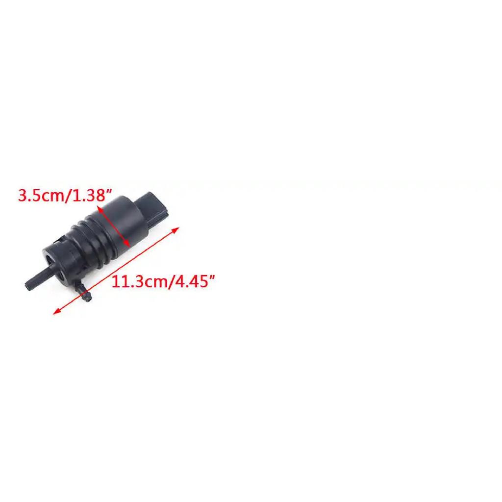 Windshield 2 Pin Washer Pump 67126934160 Fit For BMW X5 X6 E70 F01 F02 F10 F11 740i 750i 760i