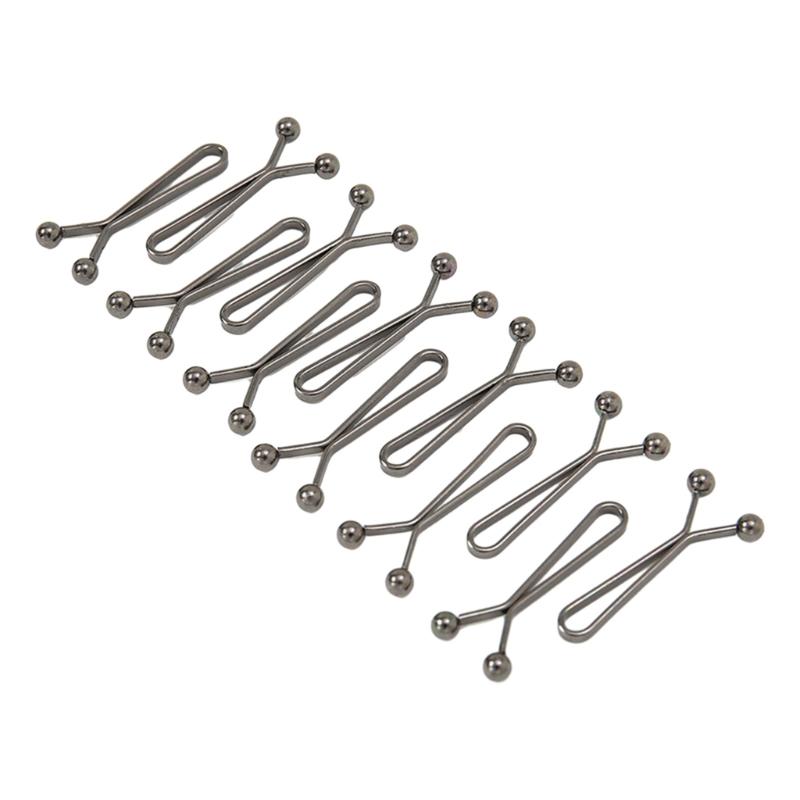 

12 Pcs Versatile Scarf Holder Pins Fashionable Alloy Scarf Clip Reliable Shawl Clasps Decoration Trendy Accessory