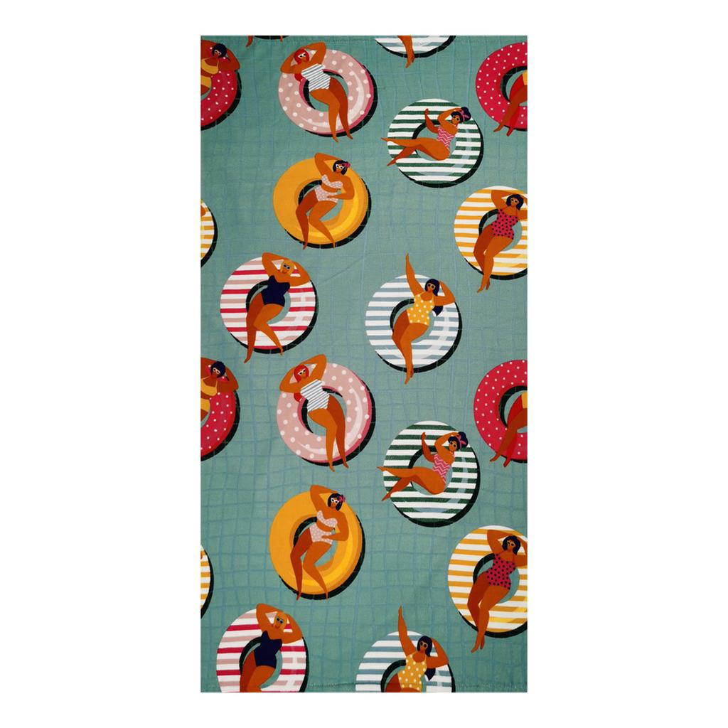 Microfiber Beach Towel Oversized  Super Absorbent Bath Towel For Womens And Kids