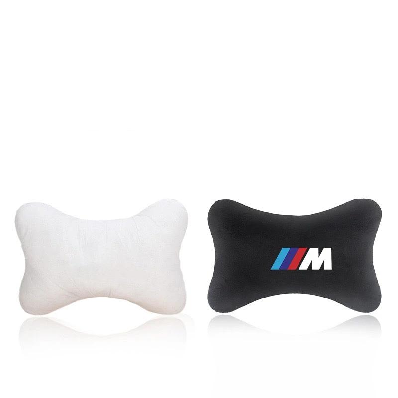 Car Sticker 2025 Hot Car Headrest Neck Support Cushion for BMW M F31 F34 F32 E52 E53 E60 E90 E91 E92 E93 F01 X1 X2 X3 X4 Auto Ac