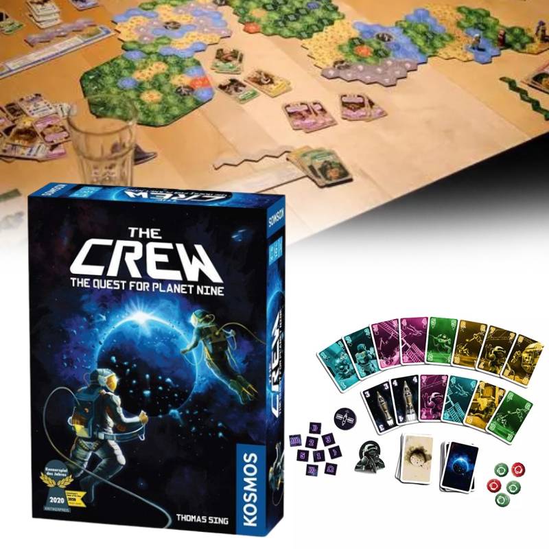 The Crew The Quest For Planet Nine Card Board Game Kosmos New Sealed Party Toy