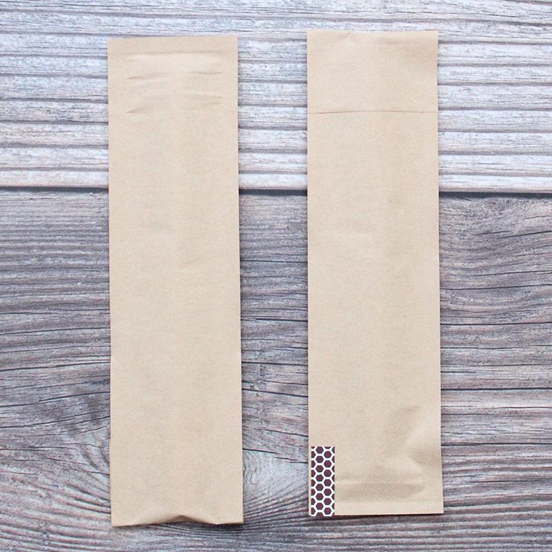 Single Stick with Match Paper Bag Multi-color Birthday Cake Baking Decoration Party Supplies Straight Pole Pencil Candle