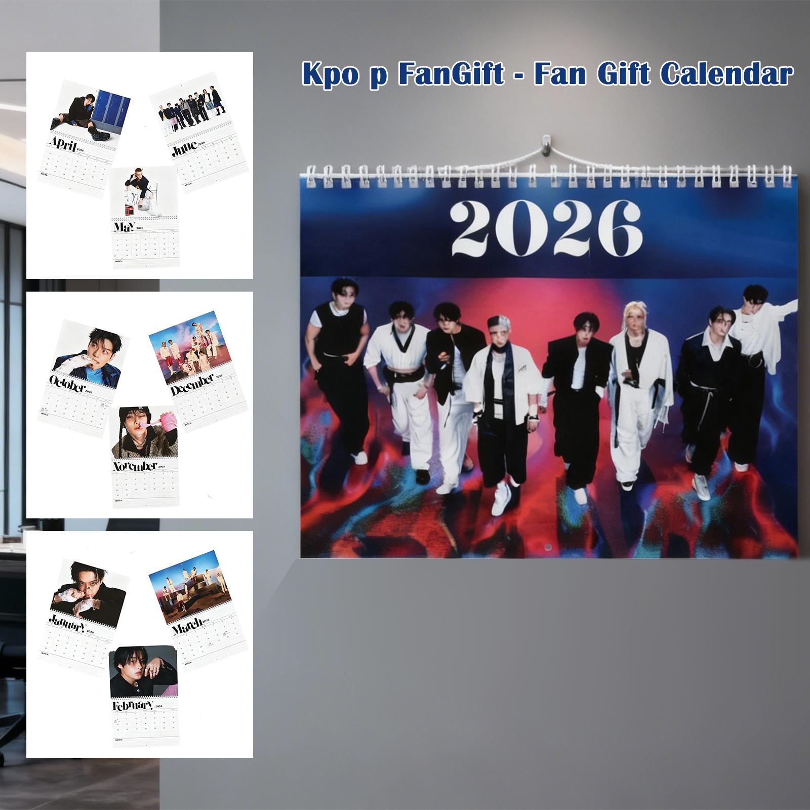 Fan Gift Calendar, The Best Gift For Gifting One Size