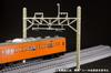 PLUMPMOA HO Rozmer Stĺp nad koľajnicami Nekompletný papierový model Predaj MS065 Potreby na diorámu 1/80