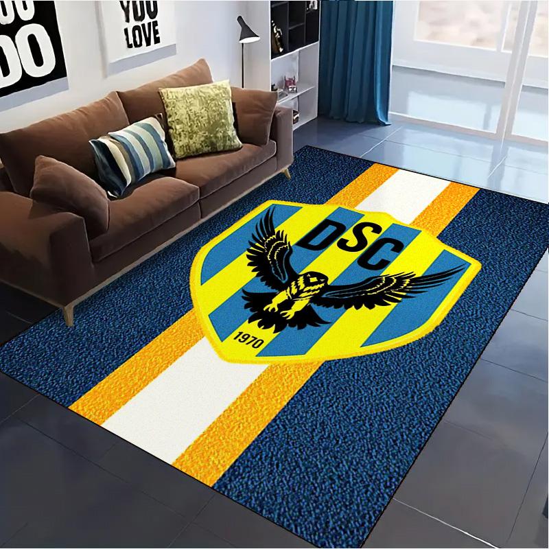 DUHOK SC Logo Carpet Rug for Living Room Bedroom Home Sofa Decoration,Kids play Non-slip Floor Mat