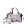Women's Mini Crossbody Tassel Bag - Medium/Small Size, Motorcycle Style