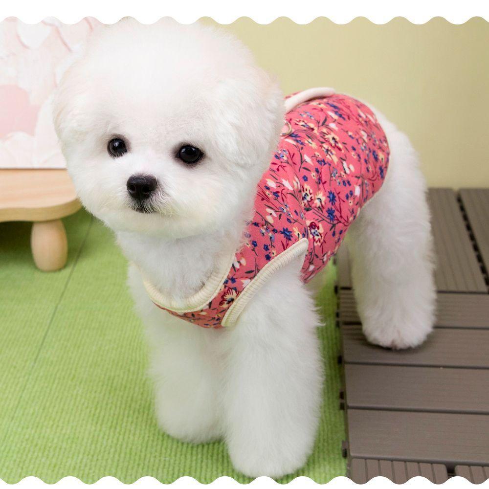 Fashion Puppy Vest Thickened Winter Warm Pet Dog Clothes Cute Pet Supplies Cat Clothes Winter Gift
