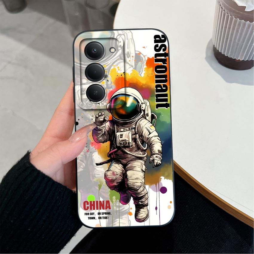 Premium Protective Case For Redmi 15 10 11 15C 12C 10C Note 14 Pro Plus 14S Beautiful Brown Leaf Patterns Liquid Silicone Phone Cover For Redmi Casing