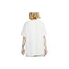 Nike Logo Letter Print Round Neck Loose Short Sleeve T-Shirt Women Tops White DX7919-121