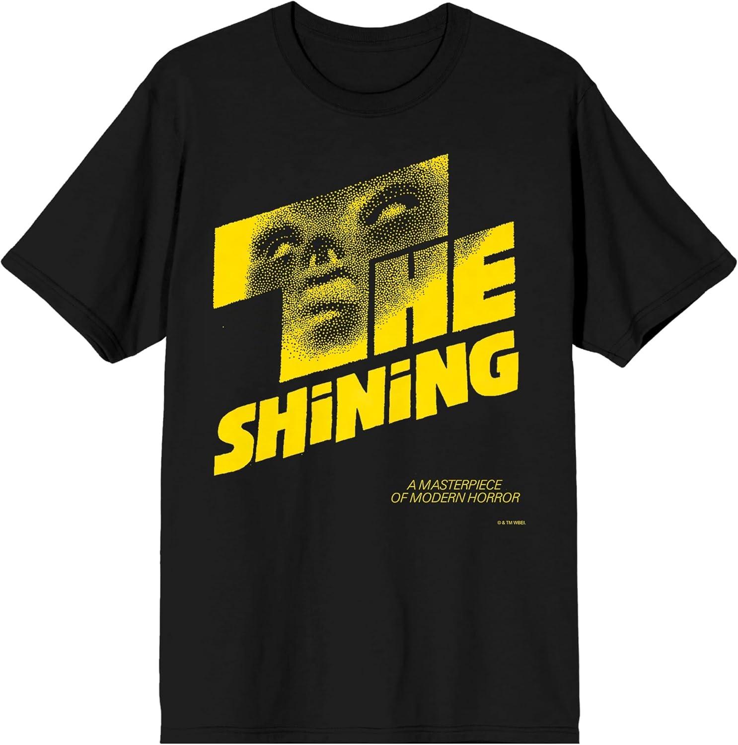 The Shining Poster Art Crew Neck Short Sleeve Men s Black T-shirt S