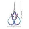 Lightweight Design Stainless Steel Scissors Ergonomic Handle Needle Work Embroidery Scissors DIY Scissors For Crafting