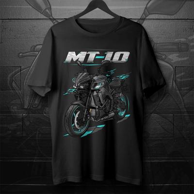 Japanese 2022-2025 Models MT-10 Motorcycle T-Shirt 100% Cotton O-Neck Short Sleeve Summer Casual Unisexs T-shirt Rider Streetwear
