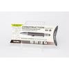 TROIKA Construction Lilput, Multifunction ballpoint pen, Noir, Argent, Titane, Hexagonal, 1 mm, Moyen