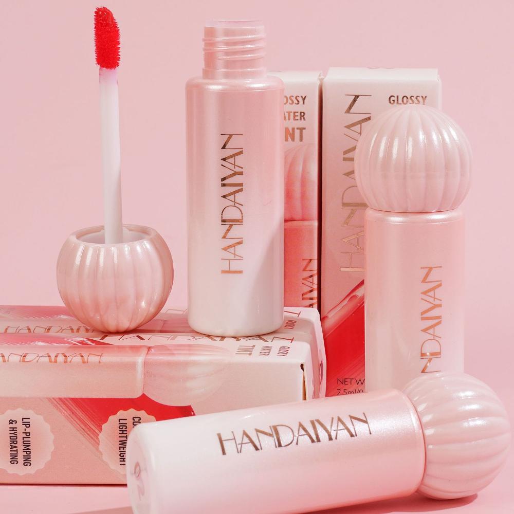 8 Colors Mirror Lip Glaze Highly Pigmented Long-lasting Moisturizing and Nourishing Lip Gloss Liquid Lipstick Women's Cosmetics