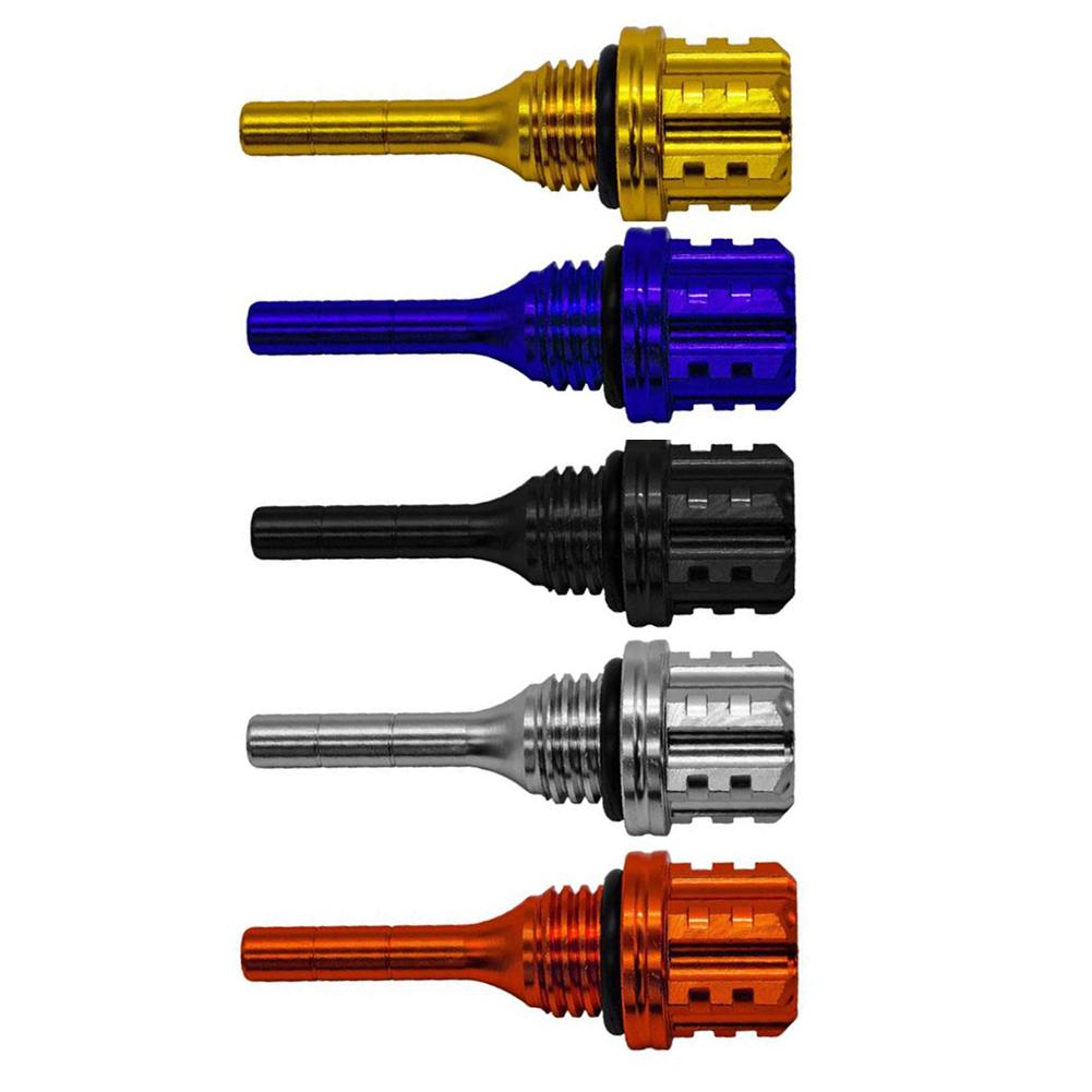 Motorcycle CNC Aluminum Alloy Hexagon Oil Dipstick for Style and Performance