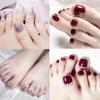 Press-On Toenail Art: Finished Nail Pieces and Wearable Patches