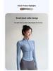 Women's Slim-Fit Fleece-Lined Running Jacket - Autumn/Winter 2025 Yoga & Fitness Long Sleeve.