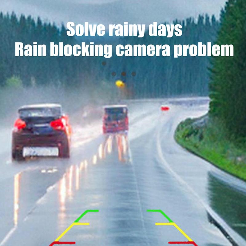 2Pcs Car Rear Camera Rain Cover Automobile Rear Camera Rain Shield Waterproof Protection Protector Car Accessories For Daily Dri